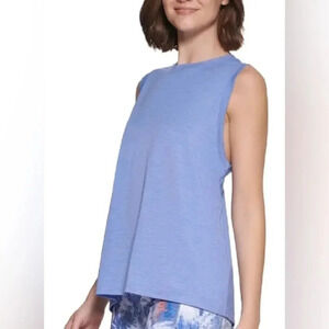 Calvin Klein Performance Women's Dropped-Armhole Tank Top M size NWT
